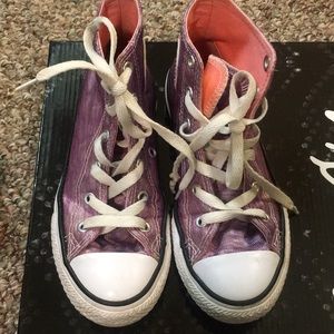 Converse girls high tops